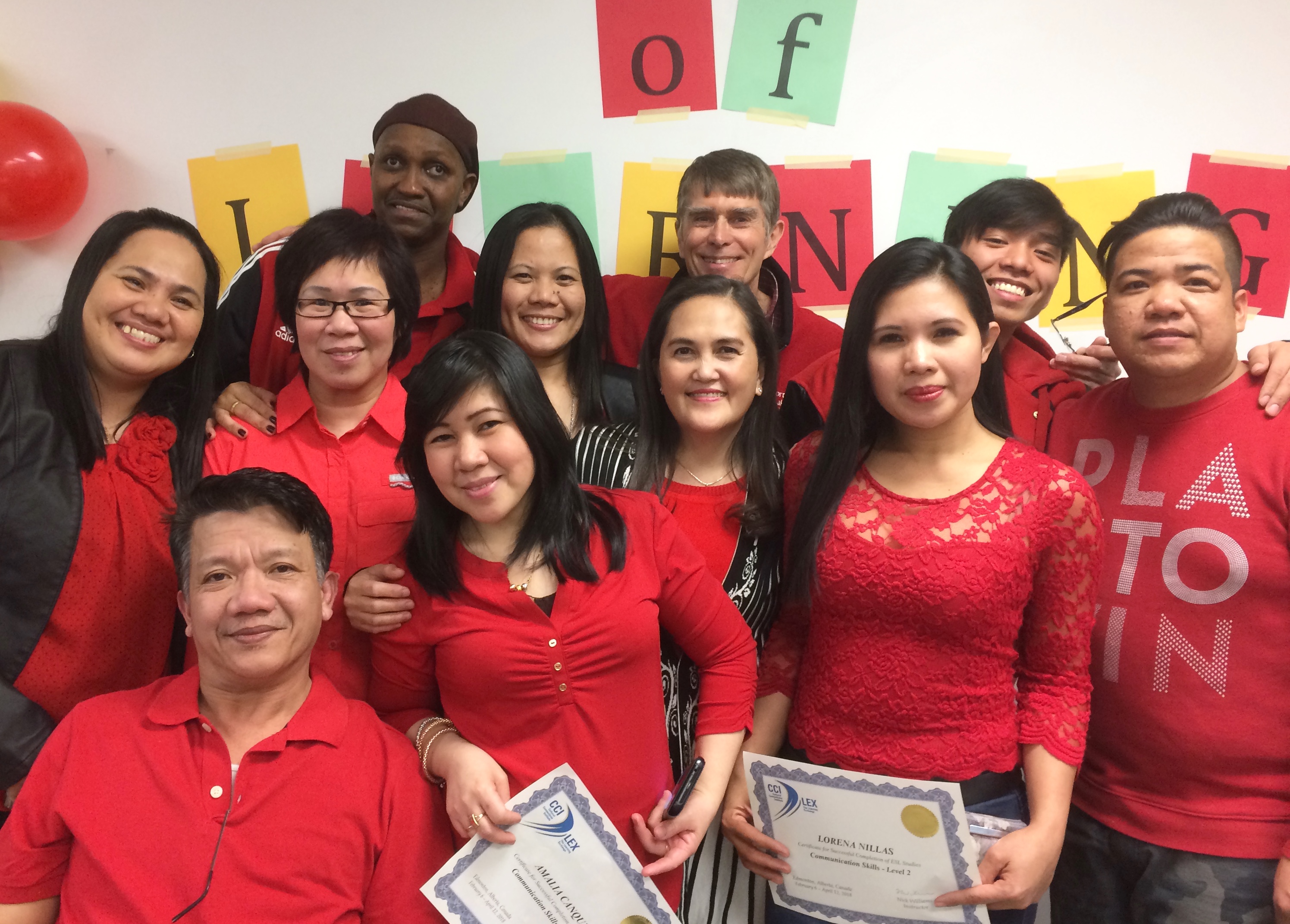 Left to right : To Nguyen, Jenny Dong, Sally Rebuta, Niriza Rojas, Amalia Canque, Anu Prasanna, Lorena Nillas